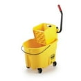thumbnail image 1 of Rubbermaid® WaveBreak™ Mop Bucket With Side Press Wringer, Yellow, 35 Quarts, 1 Bucket/Case, 1 of 8