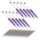 thumbnail image 3 of 10x bolígrafo con cuentas surtidas, bolígrafo, arte de papelería, dibujo, bolígrafos con cuentas, bolígrafo Rollerball para exámenes, tomar notas, violeta fluorescente, 3 of 8