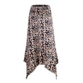 thumbnail image 2 of Doublju Women's Flowy Handkerchief Hemline Midi Skirt (Plus Size Available), 2 of 4