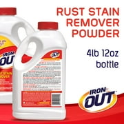 IRON OUT Rust Stain Remover Powder, 1 lb 12 oz Bottle
