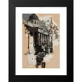 thumbnail image 2 of Dean Cornwell 11x14 Black Modern Framed Museum Art Print Titled - Policeman with Parliamentary Building (1925), 2 of 5
