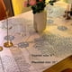 thumbnail image 3 of Juego de mesa de comedor de 6 pares de manteles individuales de metal plateado, decoraciones de mesa de comedor laminadas de plástico para bodas y fiestas navideñas, 3 of 5