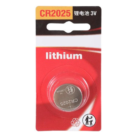 CR2025 3V Coin Battery for Continuous Operates in Small Electronics, Remote Controllers and More