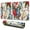 Pioneer Flower Floral-3, variant on Long Mouse Pads for Desk,Pioneer Flower Floral Print Pattern Desk Mats on Top Of Desks, Desk Mouse Pad Extra Large with 3mm Non-Slip Base and Stitched Edge for Gaming,Office,Work,Home 31.5"x11.8"