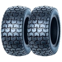 Hi-Run 2 Set SU12 15X6.00-6 4PR Front Tubeless Lawn and Garden Tire Fits 15X6-6, 15X6X6