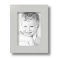thumbnail image 2 of ArtToFrames 5" x 7" White Picture Frame, 5x7 inch White Wood Poster Frame (WOM-4443), 1 Pack, 2 of 7