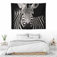 thumbnail image 3 of COMIO Animal Zebra Tapestry Wall Hanging for Bedroom Living Room Dorm Home Decor Wall Tapestry, 40x30 Inches, 3 of 7
