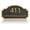 Golden, variant on Address Plaque Engraving - Personalized Address Sign,House Number Sign Plaque,House Address Numbers for Outside House,Fence,Drive Way,Apartment 1/4‘’ Thick Metal No Fading 2-Line Old Century