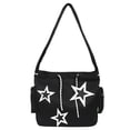 thumbnail image 3 of Precioso Bolso Hombro para Mujer Cruzado Nailon Gran Capacidad Con Cordón (beige), 3 of 9