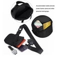 thumbnail image 4 of Bolso para teléfono móvil ultraligero y multifuncional, riñonera deportiva para hombre y mujer, bolso bandolera vertical, adecuado para deportes al aire libre, correr y viajar, 4 of 7