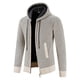 thumbnail image 4 of Chaquetas para hombres Abrigos Abrigos Moda Otoño e invierno Cuello alto Suéter Chaqueta de lana informal Odeerbi  ODB-5, 4 of 5