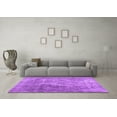 thumbnail image 3 of Ahgly Company Indoor Rectangle Abstract Purple Contemporary Area Rugs, 5' x 8', 3 of 4