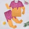 thumbnail image 2 of NAFUU Boys Clothing Sets Crew Neck Long Sleeve Cute Ice Print Sets Comfortable Soft For Toddlers Amd Children Casual Outfits For Boys Sizes 6-7 Years, 2 of 4