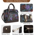 thumbnail image 5 of Crossbody Bag For Women Leather  Bag Purse and Handbag Tote Bag Medium Satchel  Embossing, 5 of 6