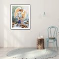 thumbnail image 2 of Cuadros Decorativos 5D DIY Ángel y niña diamante redondo completo pintura Rhinestone mosaico imagen pared Ehuebsd Nuevos Originales, 2 of 8