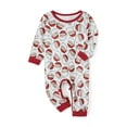 thumbnail image 3 of Fiomva Christmas Pajamas for Family, 2023 Xmas PJS Set Holiday Sleepwear Funny Santa printed Matching Family Jammies Pajamas, 3 of 10