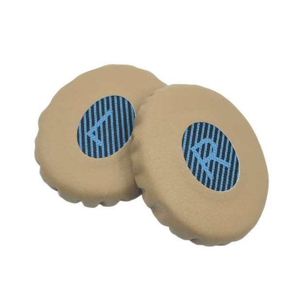 Inteprter 1 par de almohadillas suaves para auriculares para juegos, cojines para auriculares, accesorios para auriculares, reemplazo para Bose Videojuegos y accesorios Caqui