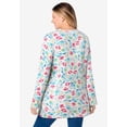 thumbnail image 2 of Woman Within Plus Size Long-Sleeve Crewneck Soft Waffle Knit Thermal Shirt, 2 of 6