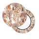 thumbnail image 2 of Balery Woodland Animals in Neutral Tones Fundas de asiento para taburete de bar redondo de tela de terciopelo ajustables que protegen de arañazos y manchas para sillas de 14 a 17 pulgadas.-13 inch, 2 of 7