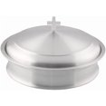 thumbnail image 4 of Mayur Export Stainless Steel Communion Ware Holy Wine Serving Tray With A Lid & A Stacking Bread Plate With A Lid + 40 Cups - (Matte), 4 of 5