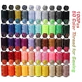 thumbnail image 6 of KOOVON 50pcs Sewing Thread Kit 50pcs Prewound Bobbins with Case Polyester Thread for Hand & Sewing Machine 50 Colors, 6 of 7