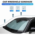 thumbnail image 5 of Canvcle Windshield Sun Shade for Toyota RAV4 2019-2023 2024 2025 Window Shade Sun Visor Cover Foldable Blocks UV Rays Keep Your Car Cooler, 5 of 6