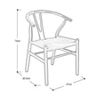 thumbnail image 3 of SILLA  ÍLORA  BEIGE PATAS MADERA, 3 of 3