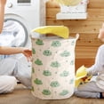 thumbnail image 5 of SIfdSeng Get it Fast Patterned Linen Laundry Hamper Without Lid Large Open Top Stylish and Breathable Fabric for Bedroom Or Bathroom Easy and Durable Design, 5 of 5