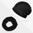 thumbnail image 2 of Spring Summer Dual-use UV Protection Baggy Beanie Hat Cap Neck Gaiter Bandana, 2 of 8