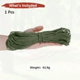 thumbnail image 4 of Uxcell Cuerda Paracord Reflectante de 2 MM 98FT [1PCS] - Cuerda de 3 hebras para Tiendas de Camping y Lonjas [Verde Oscuro], 4 of 7