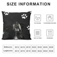 thumbnail image 5 of Decorative Throw Pillow Cover Case inch,Cute Dog Paw Star Square Standard Cushion Covers for Outdoor Couch Sofa Bed Car Gift Double Side Design, 5 of 5