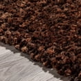 thumbnail image 3 of Addison Alpha Lavish Variegated Brown Shag Area Rug, 3 of 6