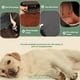thumbnail image 3 of WOOAIDAGG Asiento de coche para perros de tamaño mediano, cama de viaje para mascotas con canal para cinturón de seguridad, asiento para perros totalmente desmontable y lavable con correas ajustables,, 3 of 5