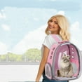 thumbnail image 7 of Airline-Approved Cat & Small Dog Backpack Carrier – Transparent Bubble Space Capsule Travel Bag for Hiking & Outdoor Use, 7 of 7