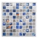 thumbnail image 1 of Pegatinas de mosaico 3D para decoración de pared de PVC autoadhesivas e impermeables para el hogar y la cocina, juego de 5 piezas, 1 of 8