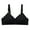 Black, variant on JINMGG Womens Plus Size $5 Women Plus Size Camouflage Print Front Deduction BreathNon-Steel Ring Non-Magnetic Buckle Underwear Bras Purple XXL