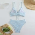 thumbnail image 7 of CaiJunJia Bikini Women's Sexy Sling Hollow Sexy Bikini Split Swimsuit Suit, 7 of 7