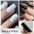 thumbnail image 4 of BORN PRETTY 250g Esmalte de uñas de gel de color blanco y negro puro Gel desnudo de gelatina semipermanente Paquete rellenado Soak Off Gel LED UV, 4 of 5