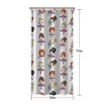 thumbnail image 5 of Ballet Dancer Princess Pattern Shower Curtain 36"x72" ,Bathroom Decorative Shower Curtains Set with 12 Hooks,Modern Waterproof Washable Shower Curtain, 5 of 6