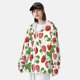 thumbnail image 3 of Balery Strawberry Sudadera ligera de manga larga con capucha y protección solar UPF 50+ para hombre y mujer, ideal para pesca y running-Small, 3 of 7