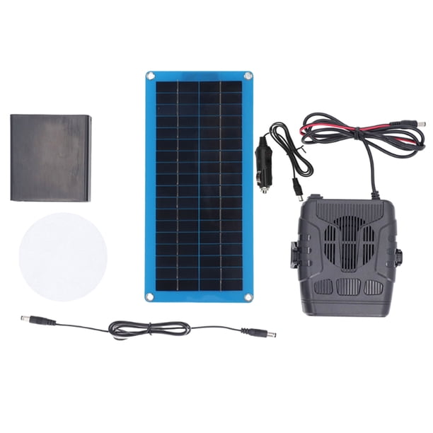 Dispositivo Secado Aire Automático Calentador Solar para Coche Desempañador Parabrisas Descongelador Ventanas DC 12 V 30 W Panel Y Calefacción Powe Portátil Al Libre Camping Rojo