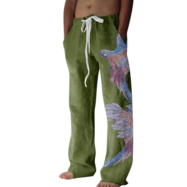 Zszcpp Jogging Pants For Men Trendy Solid Color Sports Slim Pocket Outerwear Suitable Loose Trousers Casual Trouser