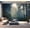 Color1, variant on Peel and Stick Wallpaper early morning sun shines camping tent park lawn Modern Art Wall Mural Decor Self Adhesive and Removable 69in x 98in