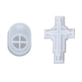 thumbnail image 5 of KAKOWELY 1 juego de moldes de silicona para portavelas con forma de cruz para hacer velas., 5 of 5