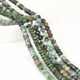 thumbnail image 6 of HOOUN Natural African Turquoise Matte Round Irregular Loose Beads For Jewelry Making-type3-6mm, 6 of 8