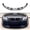 Carbon Fiber Look, variant on Front Spoiler Lip Splitter For BMW 5 Series E60 E61 M5 2005-2010