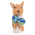 thumbnail image 1 of Kangaroo Hand Puppet Cloth Khaki For Kids Interactive Play 1Pack 10.2X6.3X5.9In, 1 of 8