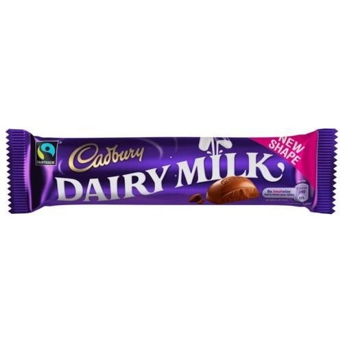 Cadbury Dairy Milk 45g (Pack of 6 Bars)