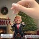 thumbnail image 5 of 1 adorno navideño acrílico inspirado en Trump para colgar en el coche, llavero para árbol de Navidad, regalo festivo, divertido colgante de dibujos animados, 5 of 5
