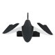thumbnail image 2 of 2 Pcs Black Universal Car Seat Back Folding Hanger Multi-Function, 2 of 5